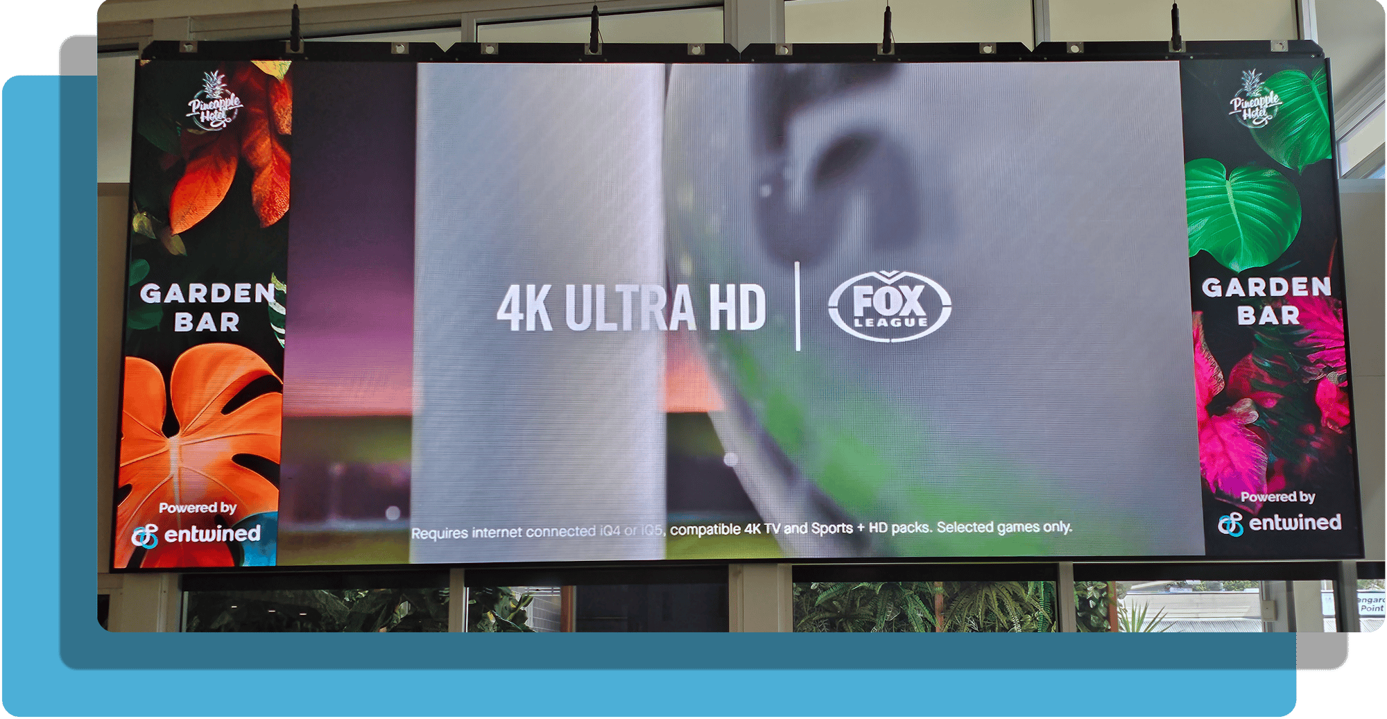 Pineapple Hotel Garden Bar LED